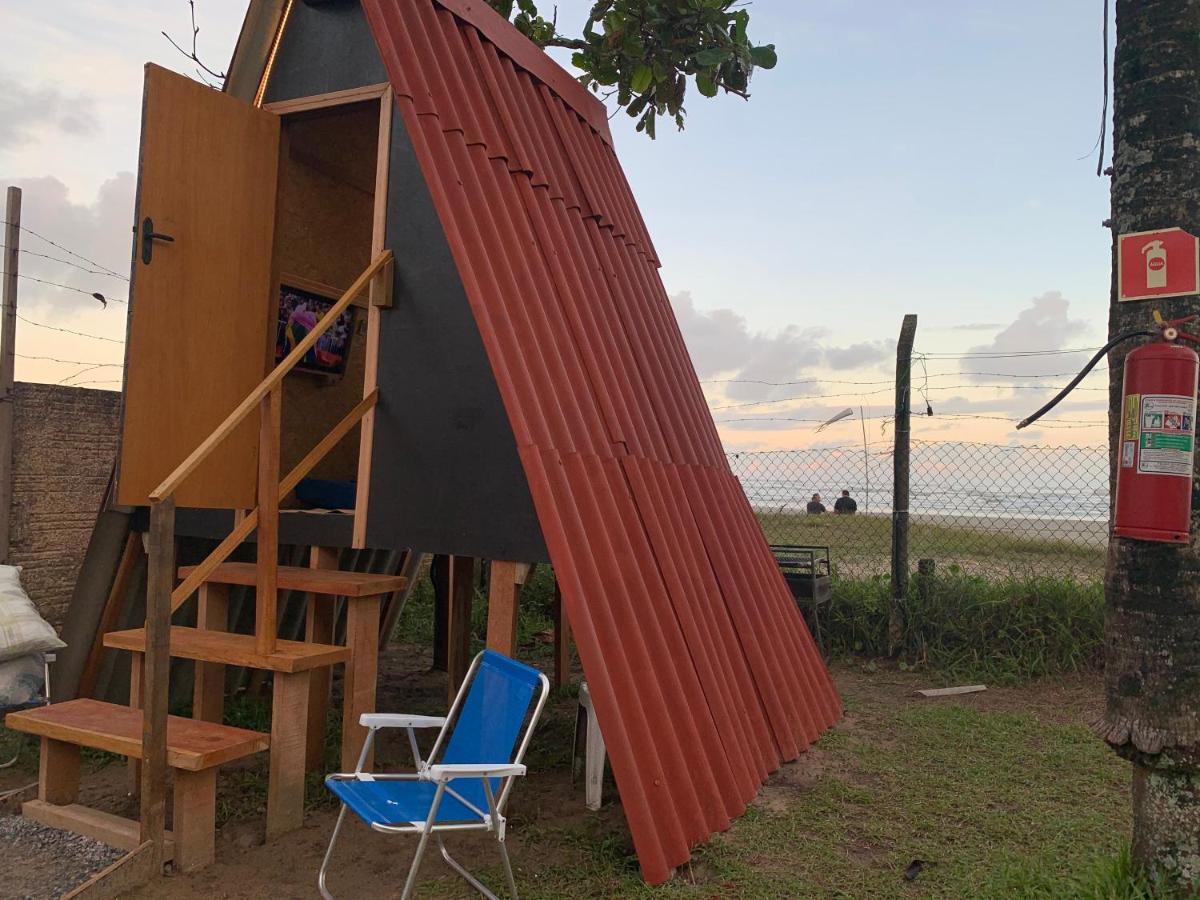 Villa Chale Jorai - Pe Na Areia Bertioga Exterior foto