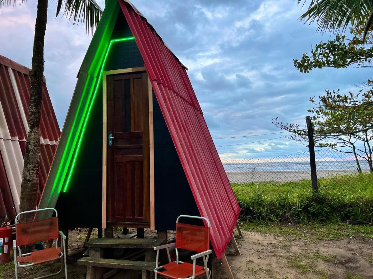 Villa Chale Jorai - Pe Na Areia Bertioga Exterior foto
